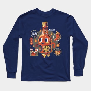 Hot Sauce Anatomy Long Sleeve T-Shirt